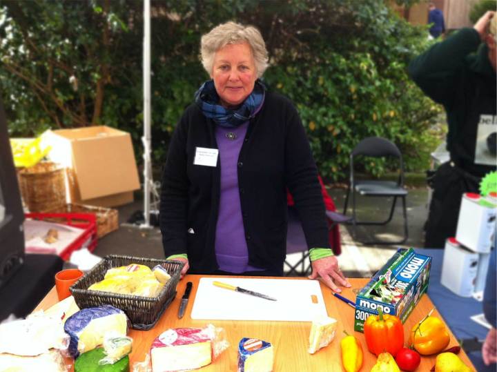 Sally Carman at Hill St Market in Thorndon