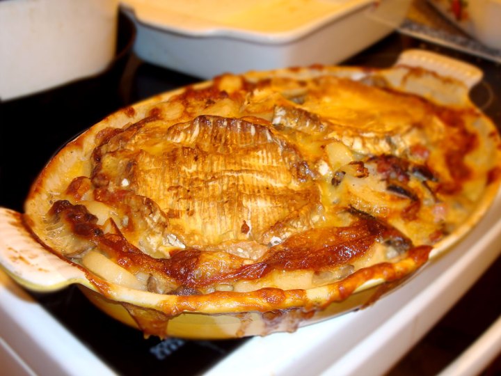 Like potato gratin on steroids - this is the best cheesey potato dish ever! Trust me.