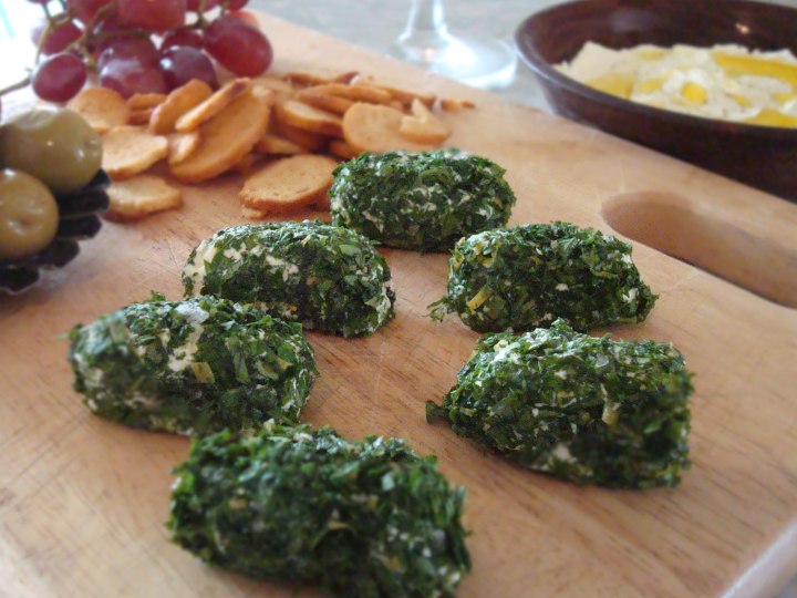 Labneh or Yoghurt cheese on a platter, copyright Lucy at Life and cheese