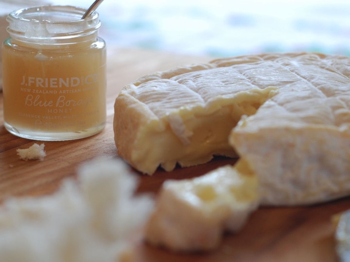 J Friend and Co honey and Ramara cheese