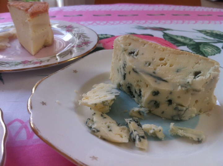 Mmm the best Roquefort they had - I love the King of Cheeses