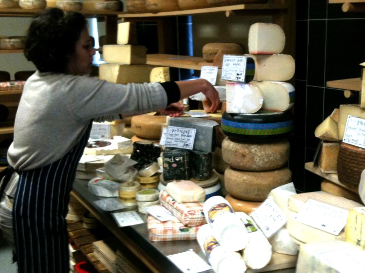 Generous and chatty tastings- the mark of a great cheese store.