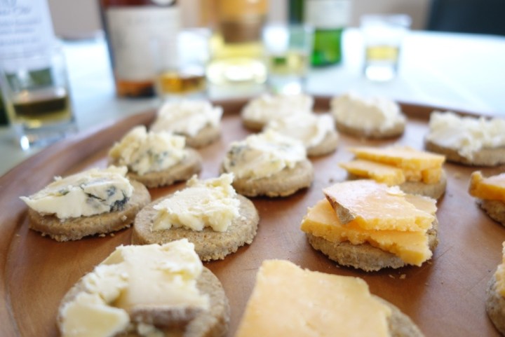 Appleby's Cheshire, Stichelton and Origin Earth Cream Cheese.